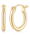 Céleste Quiet-Luxury Hoops