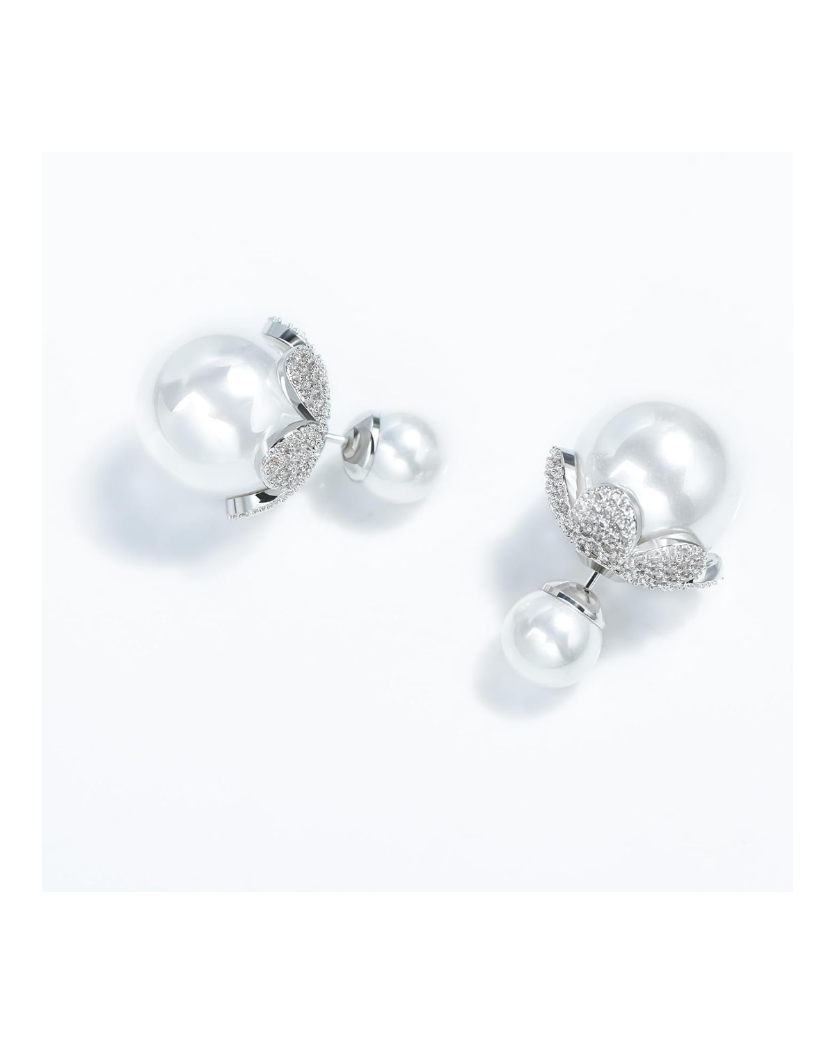 Solène Double-Sided Crystal Studs