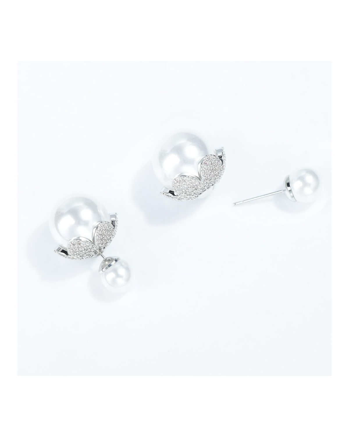 Solène Double-Sided Crystal Studs