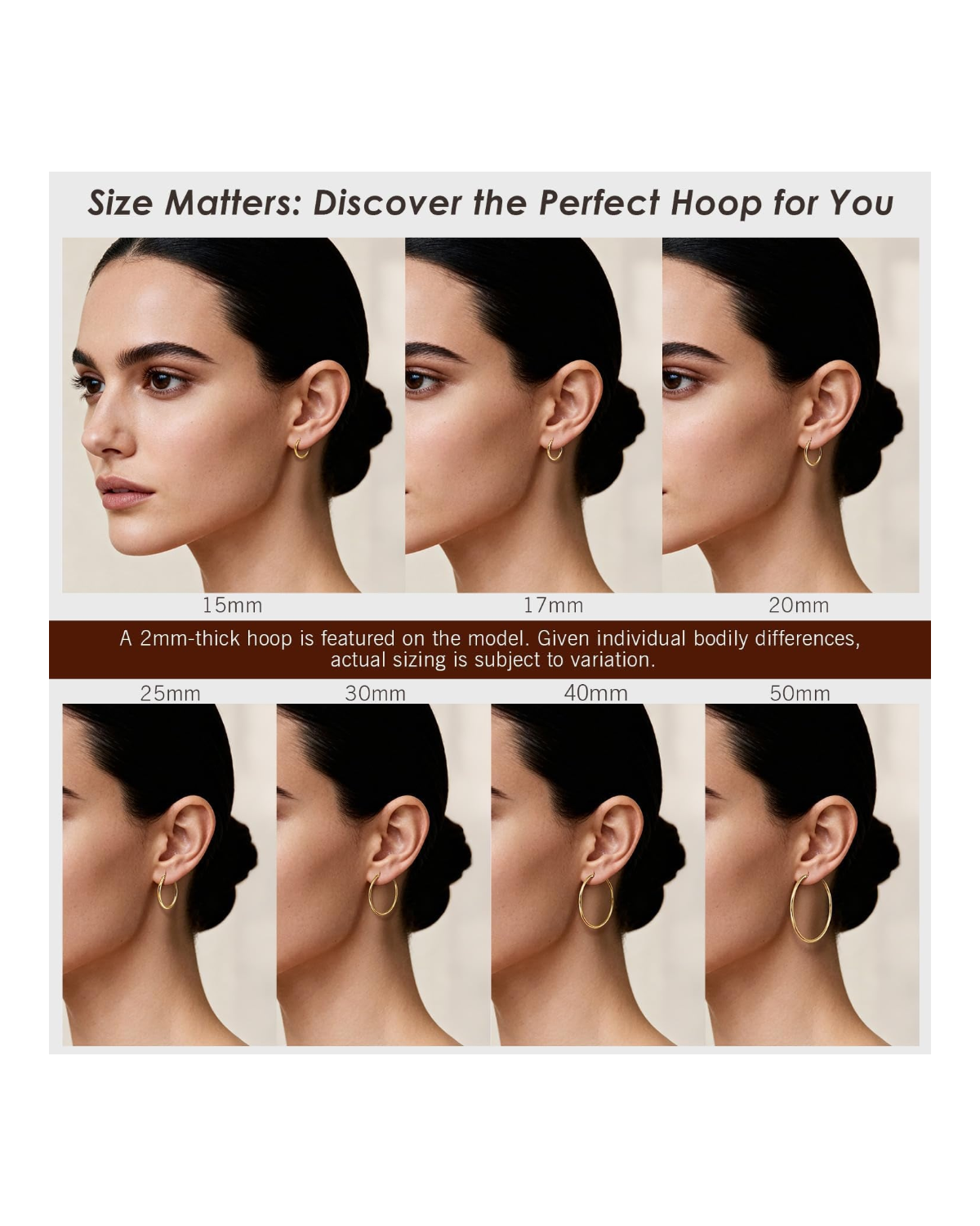 Margaux Classic Gold Hoops