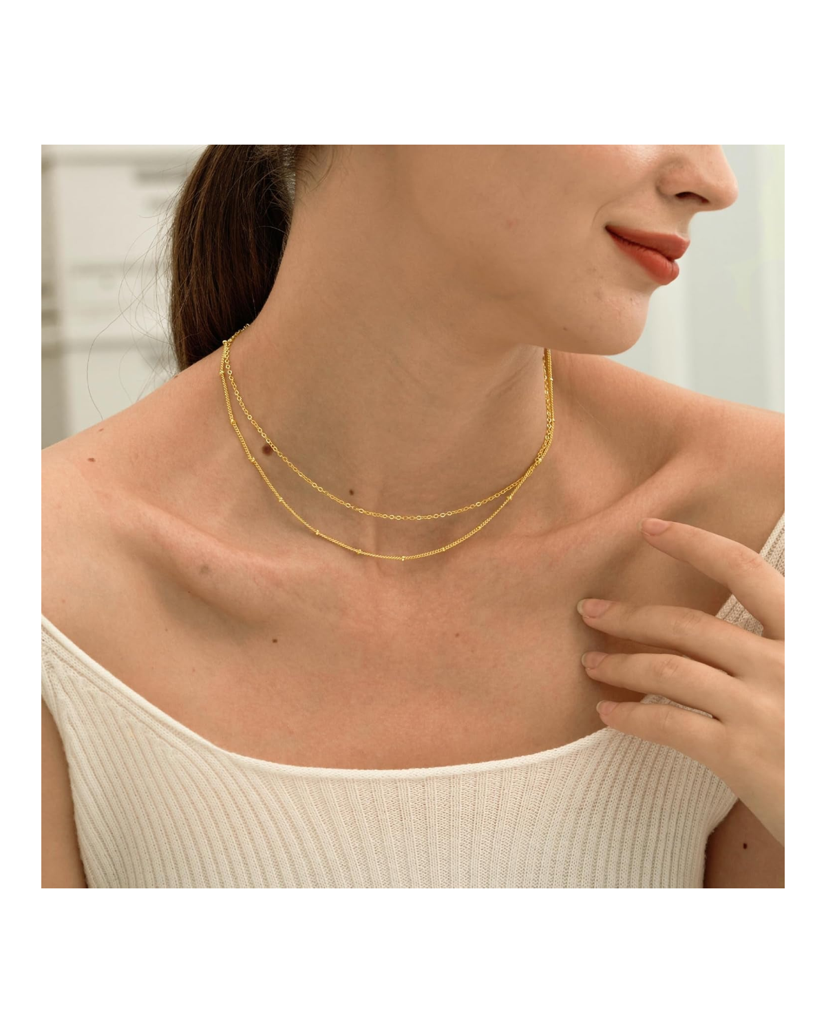 Étoile Satellite Layered Choker