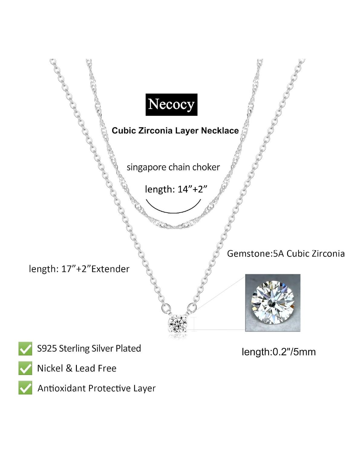 Fil d'Or Beaded Wave Chain