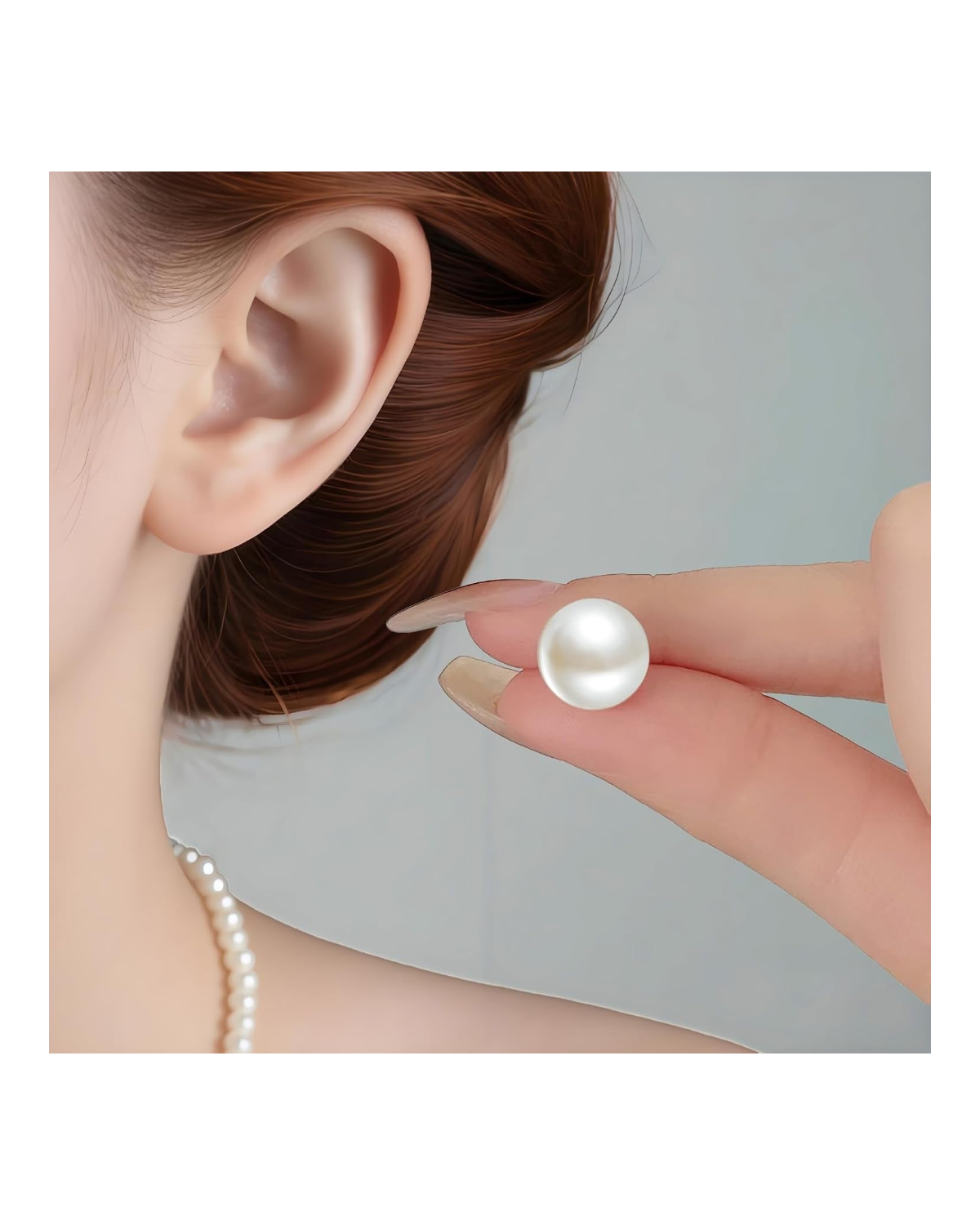 Perle Pearl Stud Set (4 Pairs)