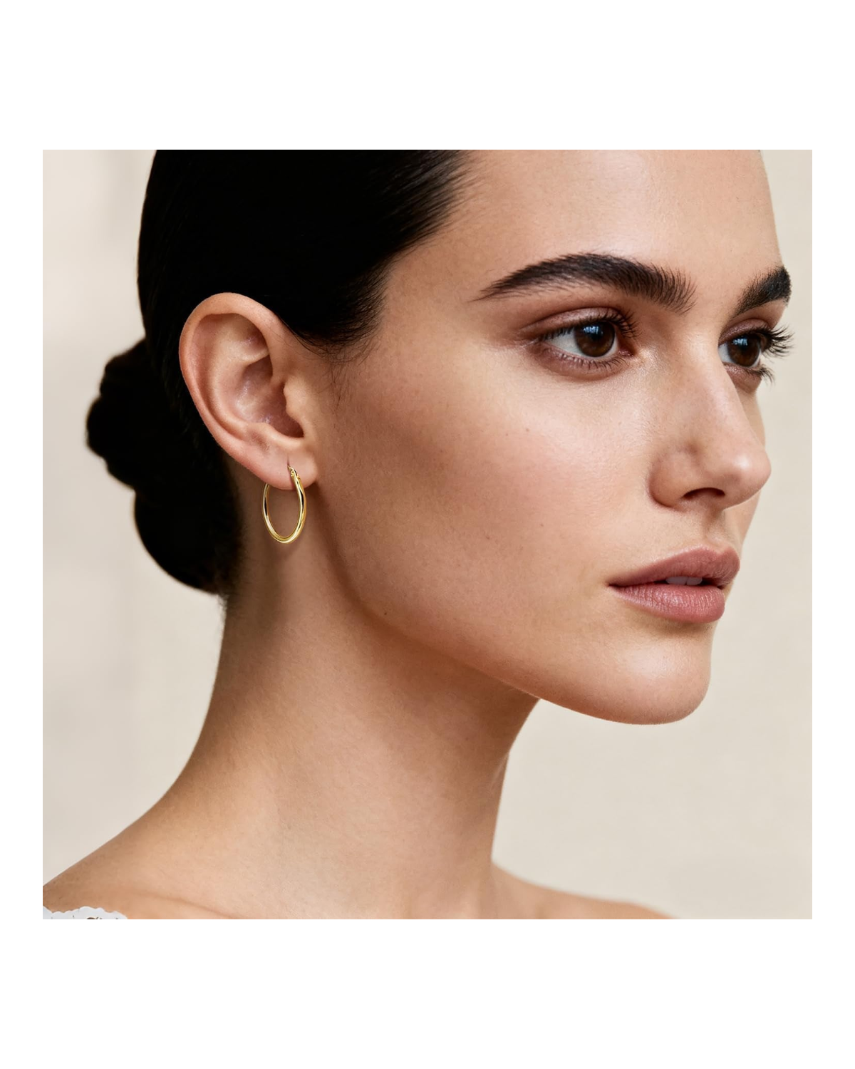 Margaux Classic Gold Hoops