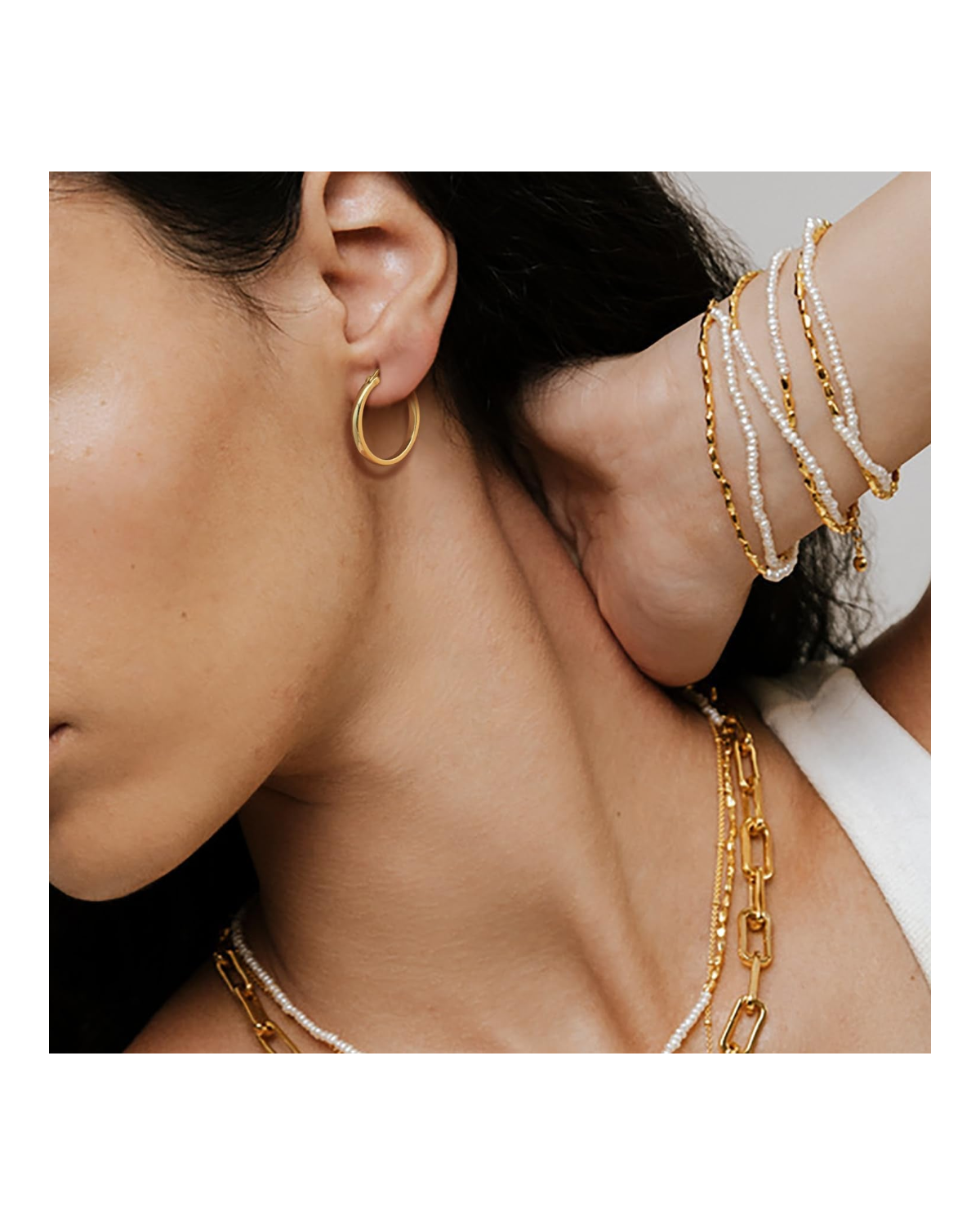 Colette Gold Hoop Set