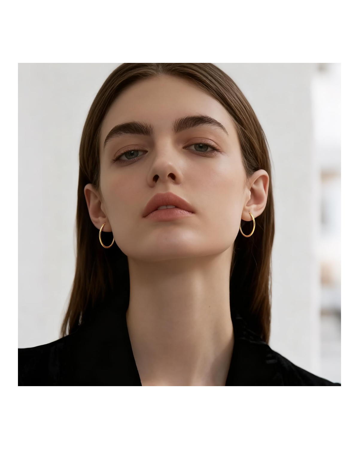 Margaux Classic Gold Hoops